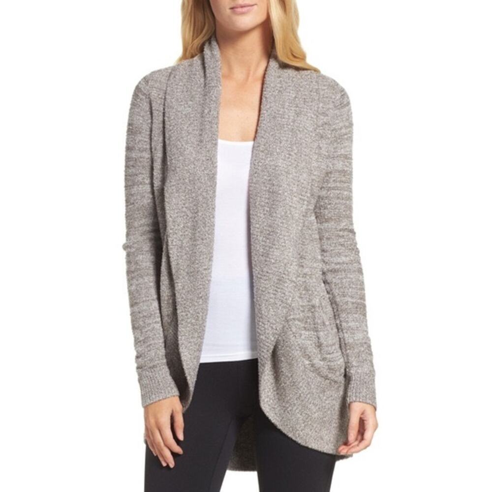 Barefoot Dreams Cozychic Lite Circle Cardigan Gray XS/S | Soft Lounge La…